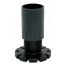 Pied plastique ø30 sans embase - Hauteur : 80 mm Volpato