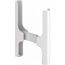 Pied universel pour radiateurs tubulaires de 3 à 4 colonnes - Capacité maximale 200 Kg - Couleur blanche - 1 pièces