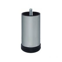 Piede 60 H120 mm con Dado e Perno Opaco