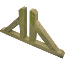 Piede pino impregnato per grigliato 60XH30 cm