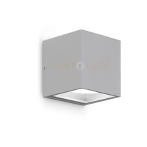 Gpi - Ges171- Applique 2 Luci Attacco Gx53 Alluminio E Vetro Colore Grigio Alluminio