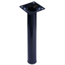 Piede Tondo Nero 30 x 400 mm