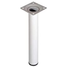 Piede Tondo Bianco 30 x 800 mm