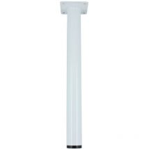 Piedino Acciaio d. 30 Per h 200 Mm Bianco - 4 Pz