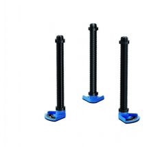 Dallmer - Piedino di montaggio DallDrain, altezza 236 mm, 3 pezzi