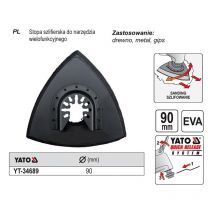 Yato YT-34689 accessorio per utensile multifunzione testa di levigatura