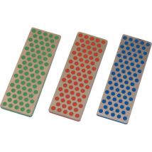 DMT - Piedra de afilar-Sy W7EFC 70X25 rojo/bl/gr