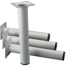 Element System - Pieds meubles blanc 30mm H.500mm (Par 4)