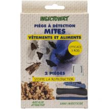 Subito - Piège à détection mites vestimentaires et alimentaires Lot de 2