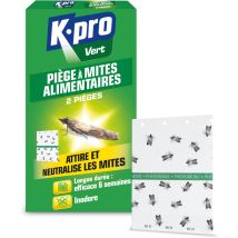 Kpro - Mites Alimentaires 100% Naturel Piège X2 Kpro Vert