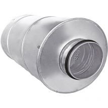 Axelair - Piège à son - Isolé laine de verre - 50mm 0,6m - Ø160