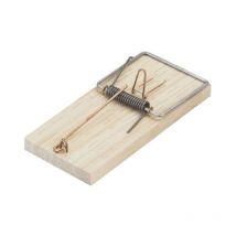 Sauvic - Piege a souris 'table' taille n°1 (blisters 2 unités) 4,8x11x1,2cm