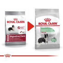 Pienso ROYAL CANIN MEDIUM DIGESTIVE CARE perros de tamaño mediano (Salud Digestiva) - Pack Ahorro 2 x 12Kg