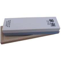 Pierre d'affûtage L200xl60xH30 mm 1000/3000 dans un coffret de bois