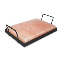 Jopassy - Pierre à sel avec support Pierre à sel pour barbecue xl bbq Set 30x20x3cm Plaque à sel pour repas