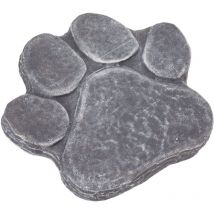Rosvola - Jeffergarden Pierre commémorative empreinte de patte de chien, lettrage à faire soi-même, marqueur funéraire, monument pour animaux de