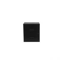 Pierre Henry - 2 Drawer Maxi Tall Filing Cabinet - Black