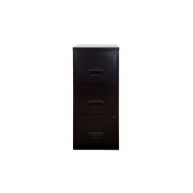 3 Drawer A4 Filing Cabinet – Black - Pierre Henry