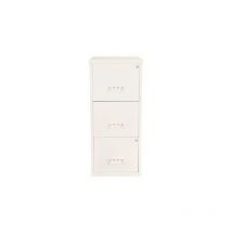 3 Drawer A4 Filing Cabinet – White - Pierre Henry