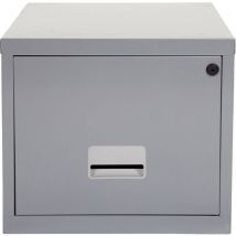 Filing Cabinet 1 Drawer - Silver - Pierre Henry