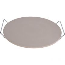 Excellent - E3/90321 Piedra Para Hacer Pizzas Con Asas Ø33Cm