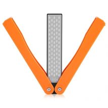 Sjlerst - Jeffergarden 400/600 Aiguiseur Couteau Grit, Pliant Double-Face Diamant Pierre à Aiguiser Outil pour Camping en Plein Air Jardin