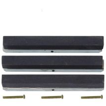 Oc-pro - Pierres de rechange grain fin pour honoir brunissoir 3 bras 75mm