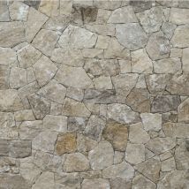 Stone By Stone - Pierres Sèches - Parement mural - sifnos - Opus incertum - Naturelle - (1 m²)