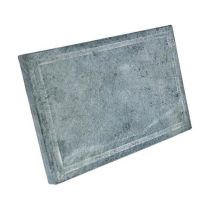 Pietra Ollare Naturale Ricambio Per Bistecchiera - Cm 20 X 30 - Spessore 2 Cm