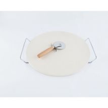 Pietra refrattaria per barbecue con taglia pizza omaggio