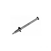 Weasyfix - Pieu de 1120 mm avec hélice en acier galvanisé pour sol meuble