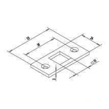 Pieza de bloqueo de varilla 261 para portón y controlador de puerta para STA FUHR de 13 mm (Por 10)