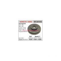 Homelite - Piñón motor motosierra 330 350 360 410 3/8' dientes 7 007439