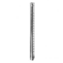 Zinkbeschichteter Carbonstift Mit Gewinde Ø 16 Mm - Länge 22 Cm