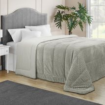 Pikolin Home - Edredón Nórdico Fibra Terciopelo 500gr Raya Cama 150