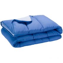 Pikolin Home - Nórdico de fibra bicolor de 300 gr/m² Azul - Cama 105/120 (180x220)