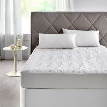 Protège matelas matelassé respirant 200x200cm Pikolin Home