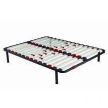 Pikolin - Somier fibermaster 14 láminas fibra de carbono con bastidor acero reforzado + 4 patas y montaje incluido 150x200