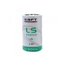Pila al litio Saft 3,6V formato d con polo