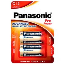 Panasonic - Blíster de 4 pilas alcalinas 'Pro Power' LR14/C de 1,5V