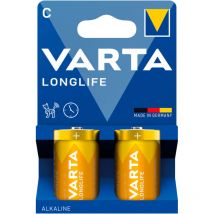 Pila alkalina de larga duración c – LR14 1,5V (Blíster de 2 unidades)
