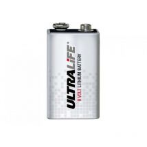 Ultralife - Pila de Litio modelo CR-9V 9V-Block