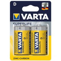 Superlife zinco torcia bl.2pz - Varta