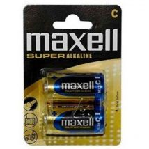 Pilas alcalinas LR14 - c blister 2 uds Maxell