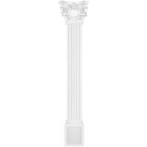 Pilaster 320x30mm Wandreliefe Stuckdekor aus pu - stoßfest Perfect D1524:Kapitell
