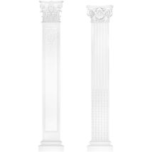 Pilaster 350x50mm Wandreliefe Stuckdekor aus pu Perfect D1544 /-46: Kapitell