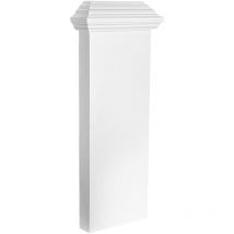 Pilastro 170x22mm decorazione a stucco in rilievo su muro pu Perfetto D1510: Base