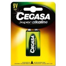 Batterie super alcaline 9V Cegasa – Pile 6LR61 – Blister de 1 pièce