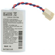Daitem - Batsecur - Pile alarme batsecur BAT05 3.6V 5.4Ah