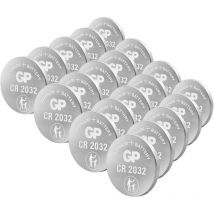 Pile bouton cr 2032 lithium GP 3 v 20 pc(s)